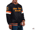Home Game New York Knicks Black Jacket Clanton Jacket
