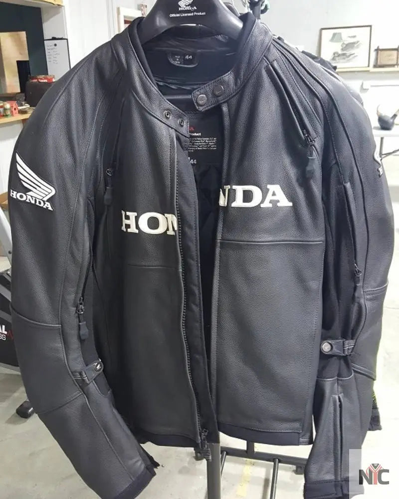 Honda Leather Jacket Clanton Jacket