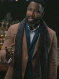 Michael Jai White Hostile Takeover Brown Blazer Clanton Jacket