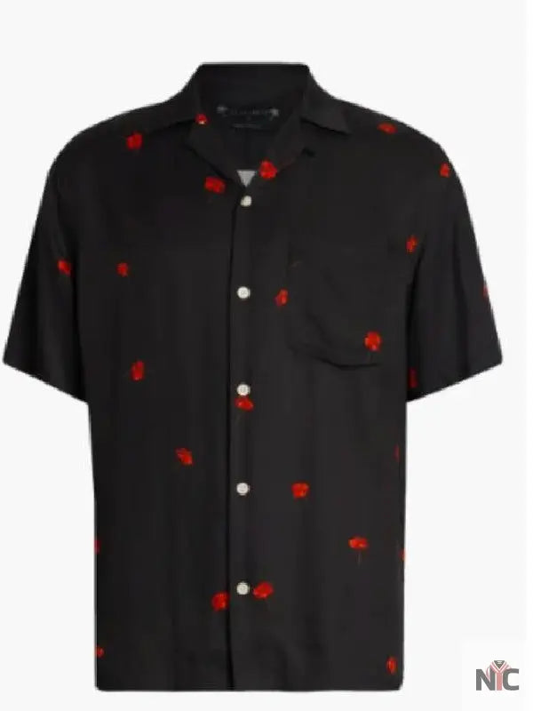 Hot Ones S27 Aaron Paul Poppies Floral Print Shirt Clanton Jacket