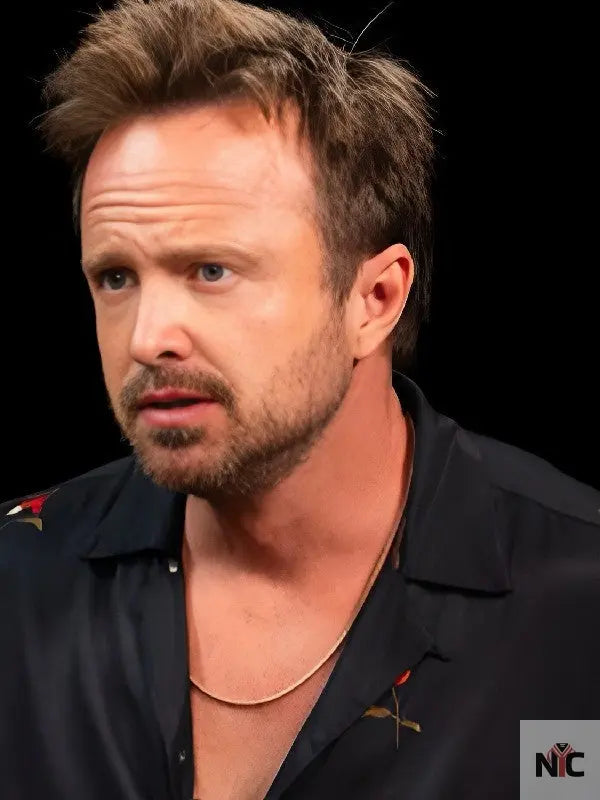 Hot Ones S27 Aaron Paul Poppies Floral Print Shirt Clanton Jacket