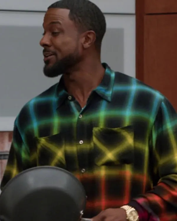House Of Payne S14 Lance Gross Ombre Flannel Shirt
