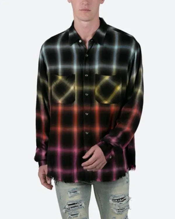 House Of Payne S14 Lance Gross Ombre Flannel Shirt