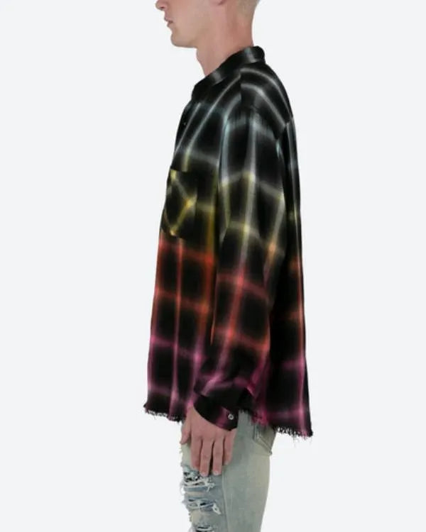 House Of Payne S14 Lance Gross Ombre Flannel Shirt