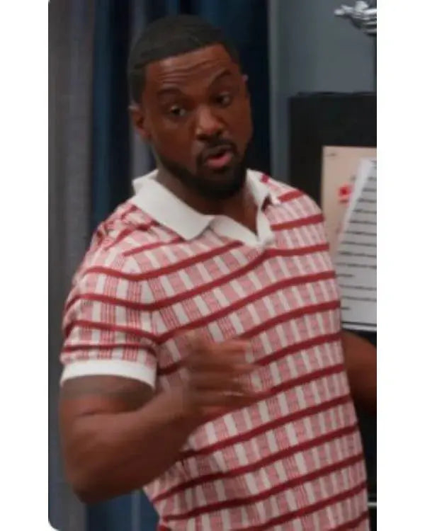 House of Payne S14 Calvin Payne Red Printed Polo Shirt