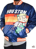 Houston Elroy Jetson Satin Jacket Clanton Jacket