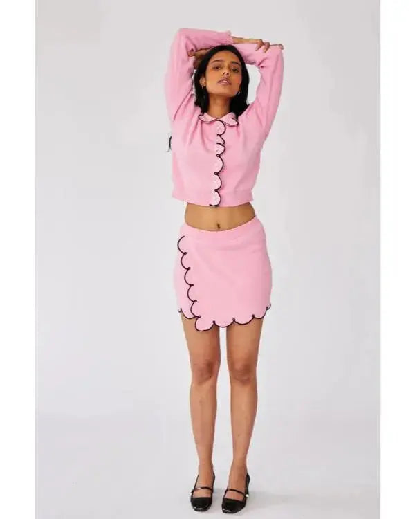 I Love LA S01 Lauren Holt Pink Cardigan