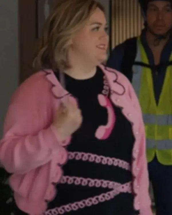 I Love LA S01 Lauren Holt Pink Cardigan