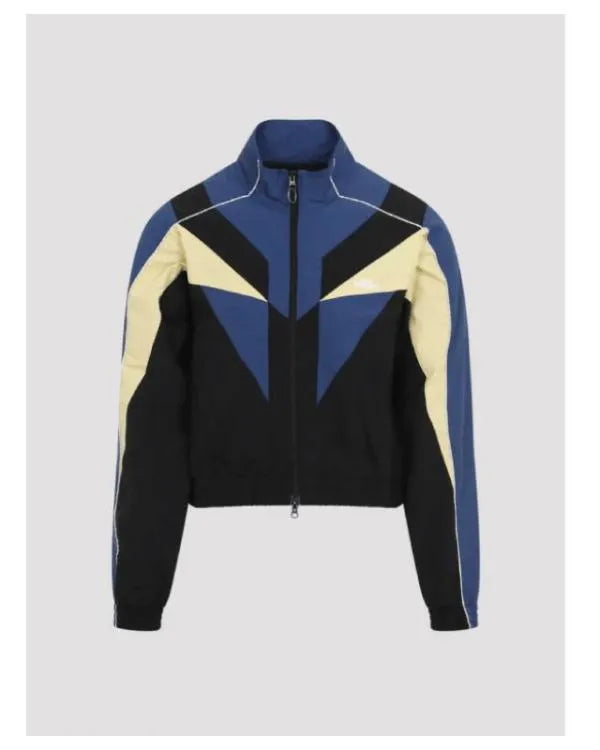 I Love LA S01 Mimi Rush Blue Colorblock Track Jacket