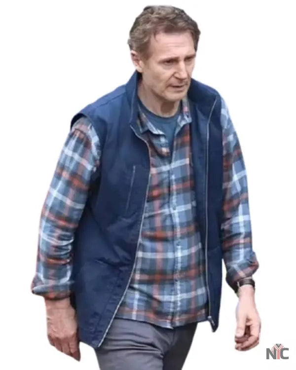 Ice Road: Vengeance Liam Neeson Vest Clanton Jacket
