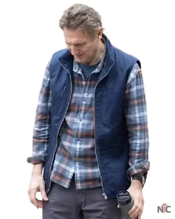 Ice Road: Vengeance Liam Neeson Vest Clanton Jacket