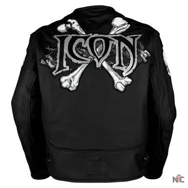 Icon Motorhead Skull Motorcycle Jacket Clanton Jacket