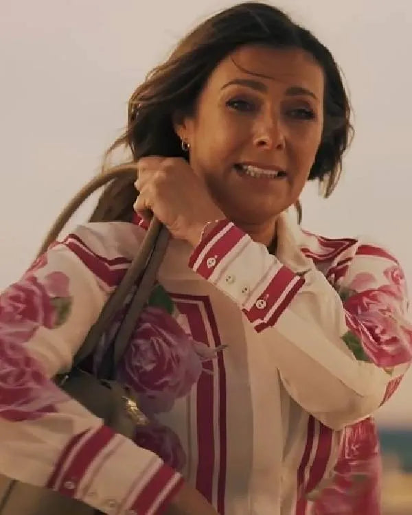 Imposter S01 Kym Marsh Floral Silk Top