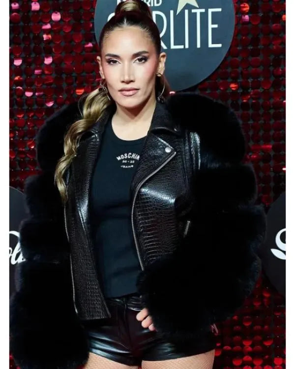 India Martínez Billboard No.1s Leather Jacket