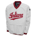 Indiana Hoosiers Retro White Windshell Pullover