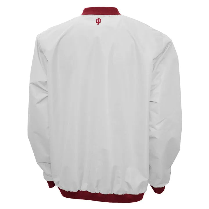 Indiana Hoosiers Retro White Windshell Pullover