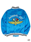 Indianapolis Motor Speedway 70’s Satin Bomber Jacket Clanton Jacket