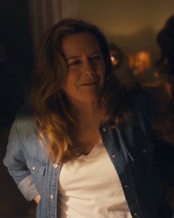 Irish Blood Alicia Silverstone Blue Denim Jacket Clanton Jacket