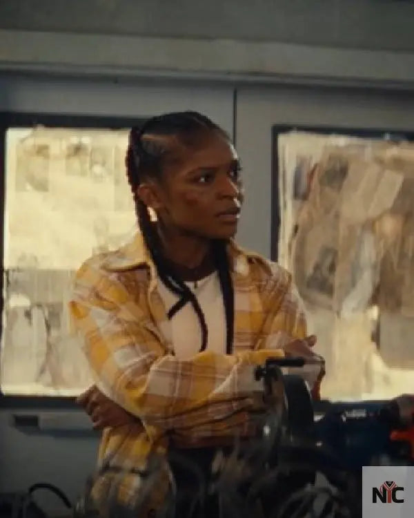 Ironheart Dominique Thorne Plaid Shirt Clanton Jacket