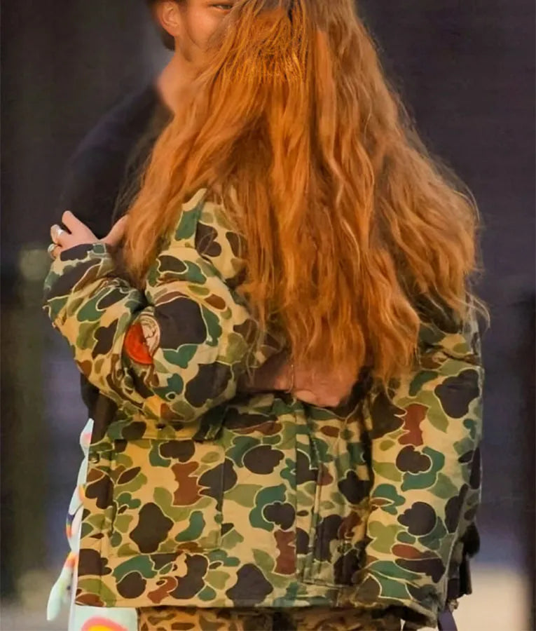 It Ends With Us Lily Bloom Camo Jacket