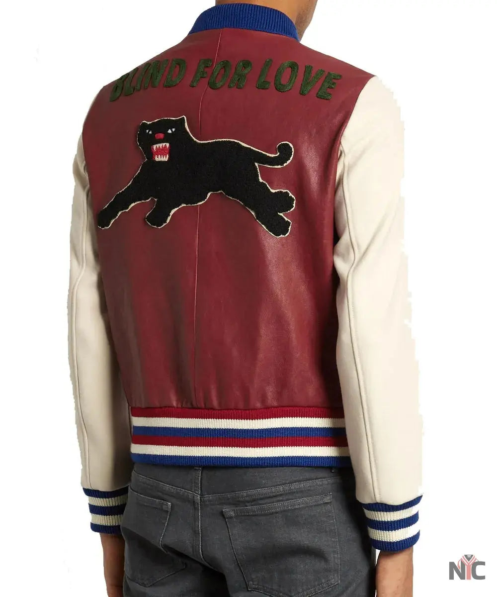 J Hope Blind for Love Varsity Jacket Clanton Jacket