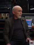 Jackie Earle Haley The Union 2024 Black Jacket Clanton Jacket