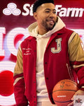 Jake From State Farm Insurance Varsity Jacket Clanton Jacket
