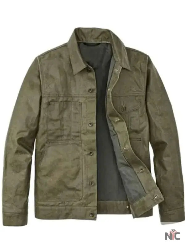 Jake Weary The Waterfront Green Jacket Clanton Jacket