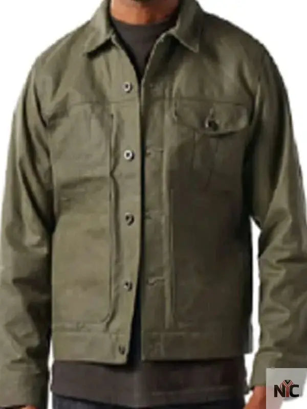 Jake Weary The Waterfront Green Jacket Clanton Jacket