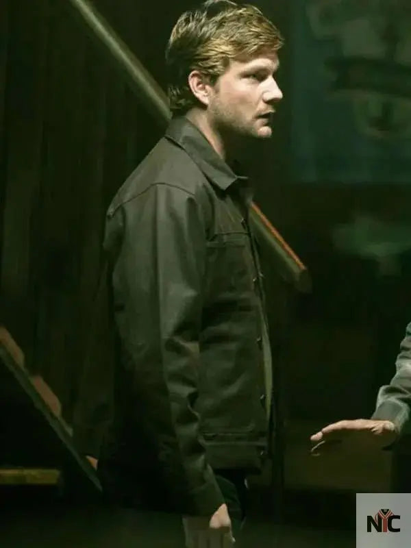Jake Weary The Waterfront Green Jacket Clanton Jacket