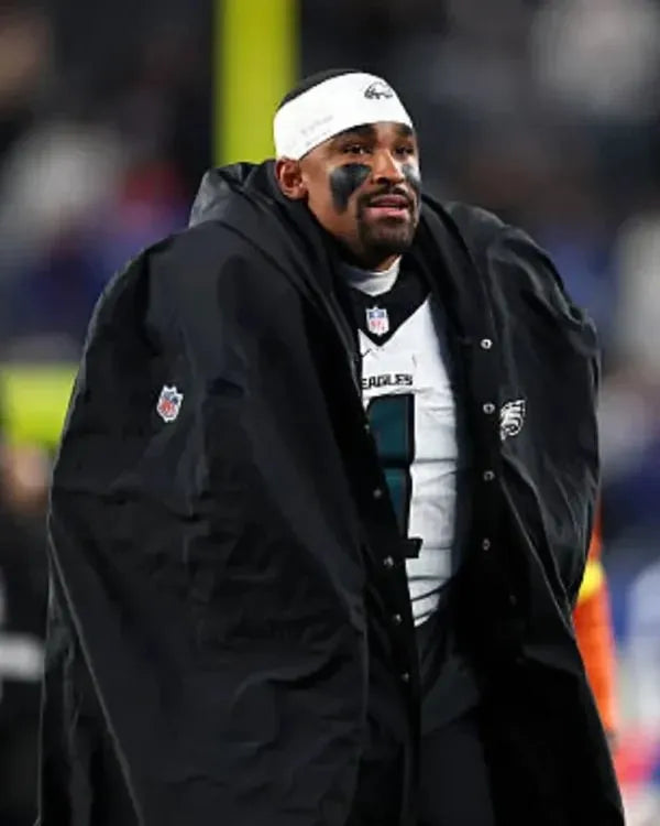 Jalen Hurts Philadelphia Eagles Cape Coat
