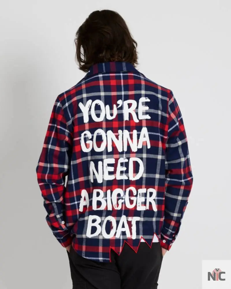 Jaws Anniversary Flannel Clanton Jacket