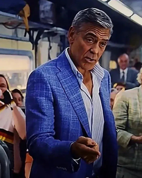 Jay Kelly 2025 George Clooney Blue Blazer