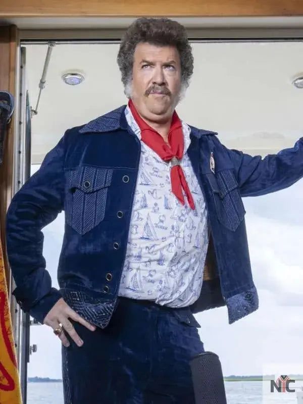 Jesse Gemstone The Righteous Gemstones S04 Blue Jacket Clanton Jacket
