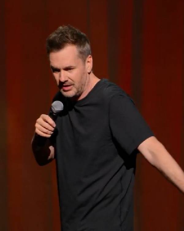 Jim Jefferies Two Limb Policy Black Shirt Clanton Jacket