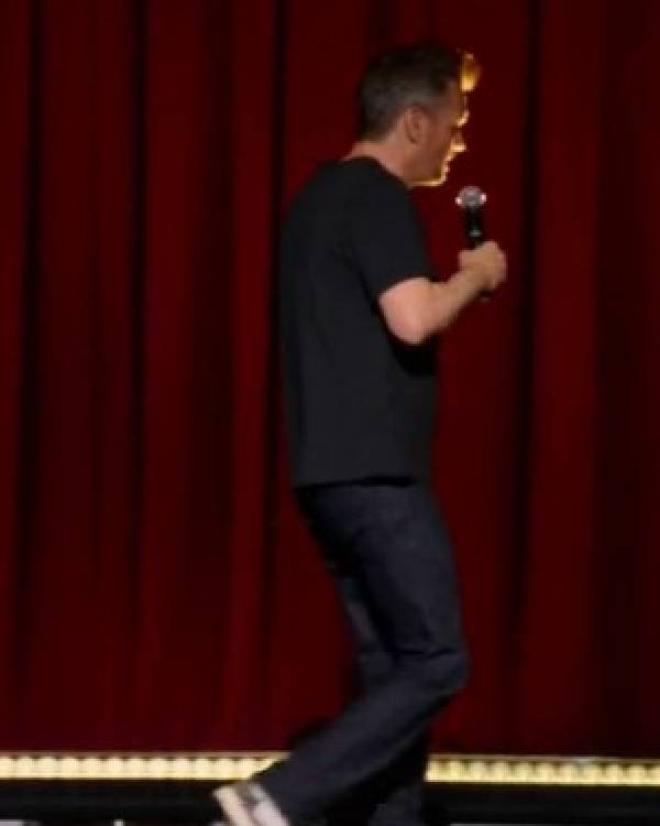 Jim Jefferies Two Limb Policy Black Shirt Clanton Jacket