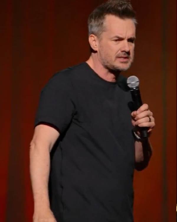Jim Jefferies Two Limb Policy Black Shirt Clanton Jacket
