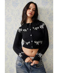 Wild Cherry S01 Isabelle Allen Black Bow Cardigan