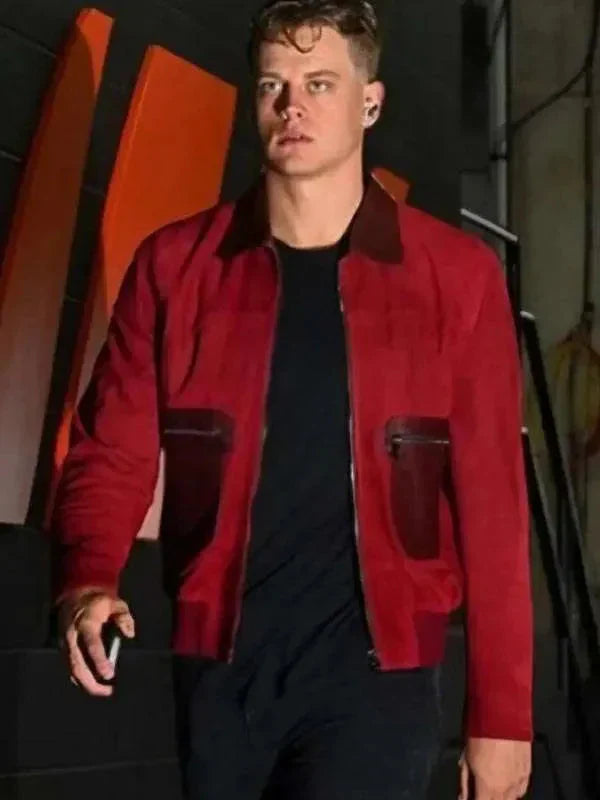 Joe Burrow Suede Leather Jacket Clanton Jacket