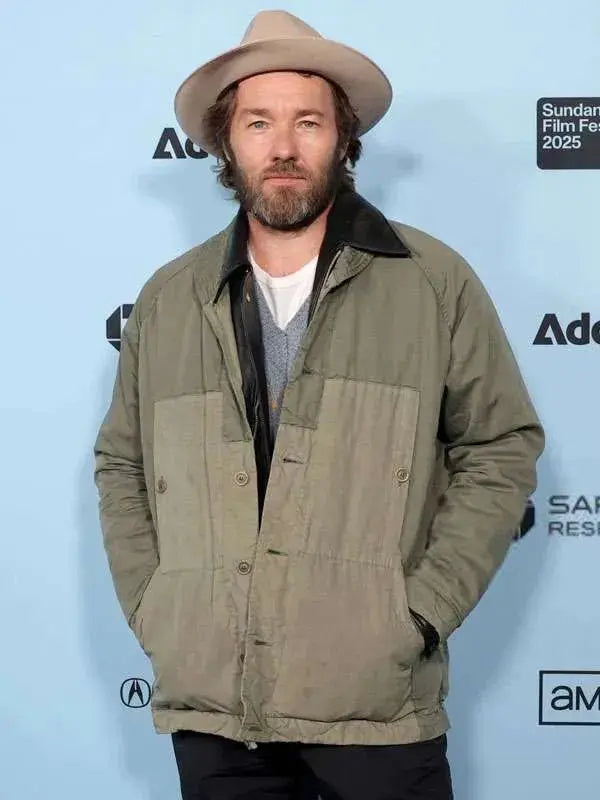 Joel Edgerton Train Dreams 2025 Green Jacket