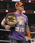 John Cena Monday Night RAW Purple T-Shirt Clanton Jacket