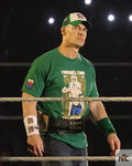 John Cena WWE Night Of Champions Green Shirt Clanton Jacket