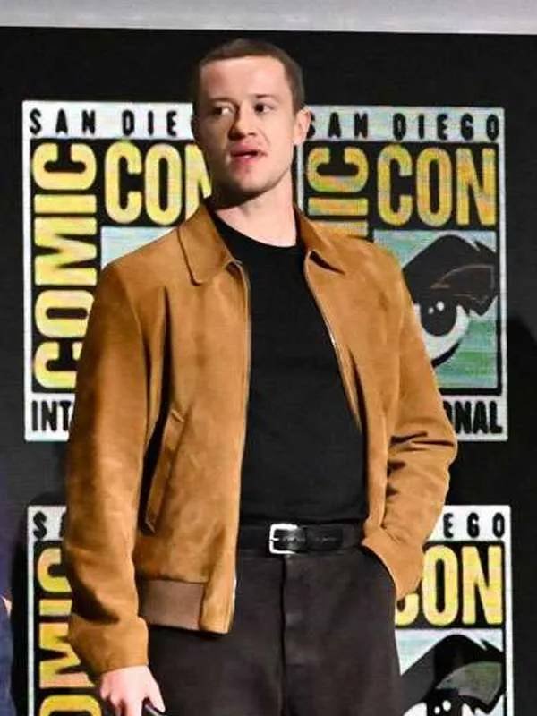 Joseph Quinn The Fantastic Four First Steps Brown Leather Jacket Clanton Jacket