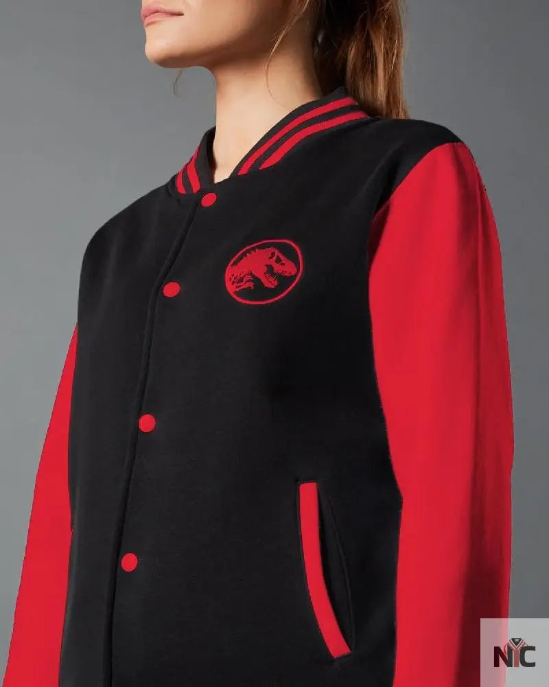 Jurassic Park Priimal Limited Variant Ranger Logo Unisex Varsity Jacket Clanton Jacket
