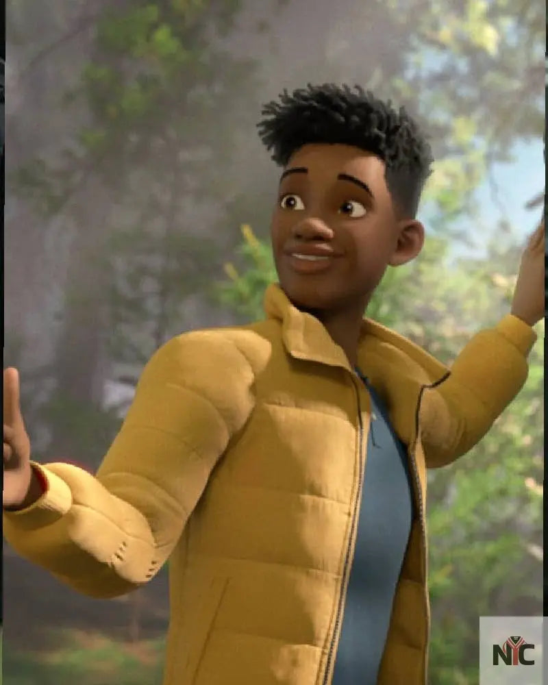 Jurassic World Chaos Theory S01 Darius Bowman Yellow Jacket Clanton Jacket