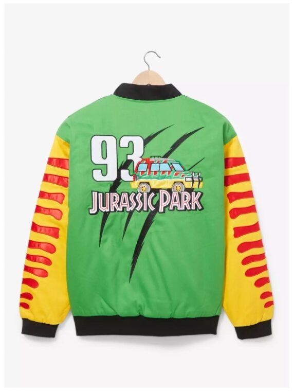 Jurassic Park Jeep Racing Jacket Clanton Jacket