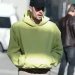 Justin Bieber 2025 NYC Yellow Hoodie