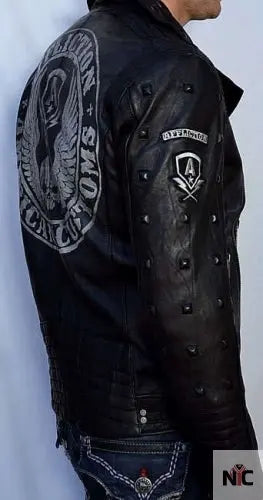 КОЖАНАЯ КУРТКА AFFLICTION AMERICAN REBORN JACKET Clanton Jacket