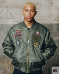 Kamikaze Pilot Bomber Jacket Clanton Jacket