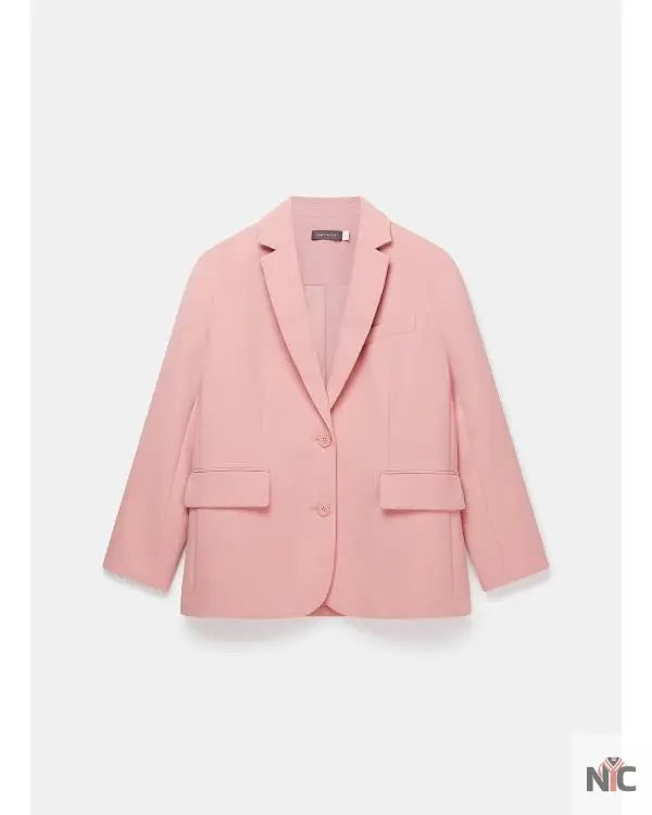 Karen Pirie S02 Velvet Pink Oversized Blazer Clanton Jacket